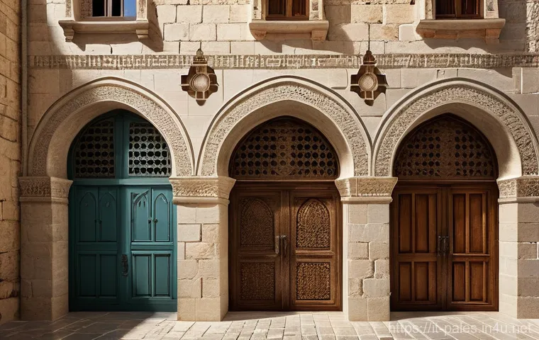 팔레스타인의 건축 보존 운동 - **Prompt 1: "The Whispering Stone Streets of Old Palestine"**
A breathtaking, wide-angle shot of...